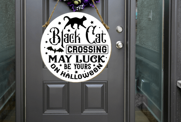 Black Cat Crossing May Luck SVG Design Review