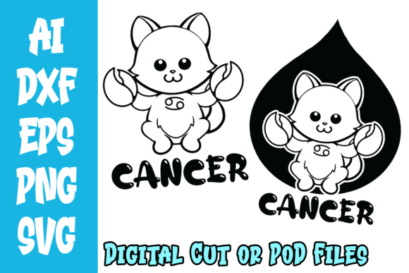Cancer Kitten Elemental Background SVG Review