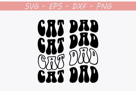 Cat Dad Retro Svg Design Review