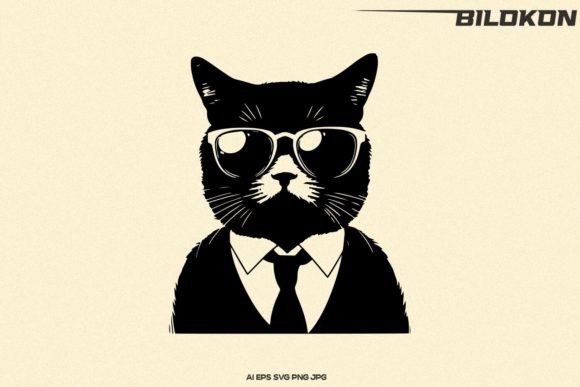 Cat in Sunglasses SVG Review for Embroidery Projects