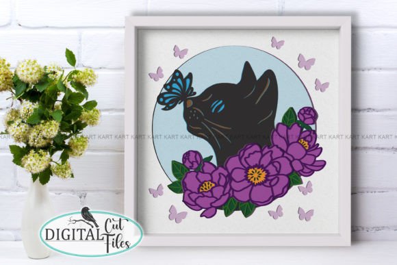 Floral Cat Shadow Box Svg Cricut Review