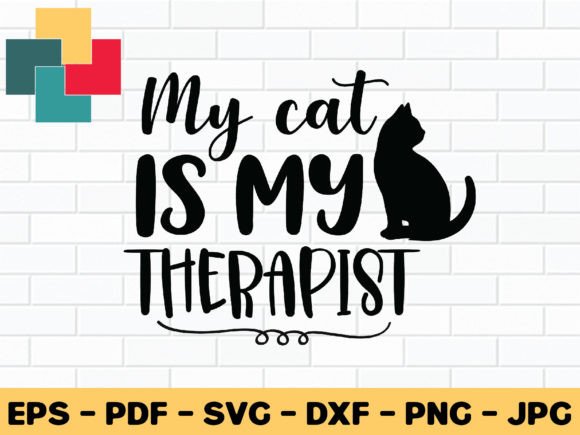 My Cat is My Therapist Svg Design Review