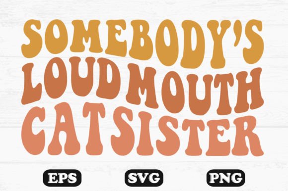 Somebody’s Loud Mouth Cat Sister Retro Embroidery Review